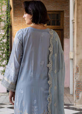 Nureh Embroidered Jacquard Lawn Suits Unstitched 3 Piece - NU25EL NE-152